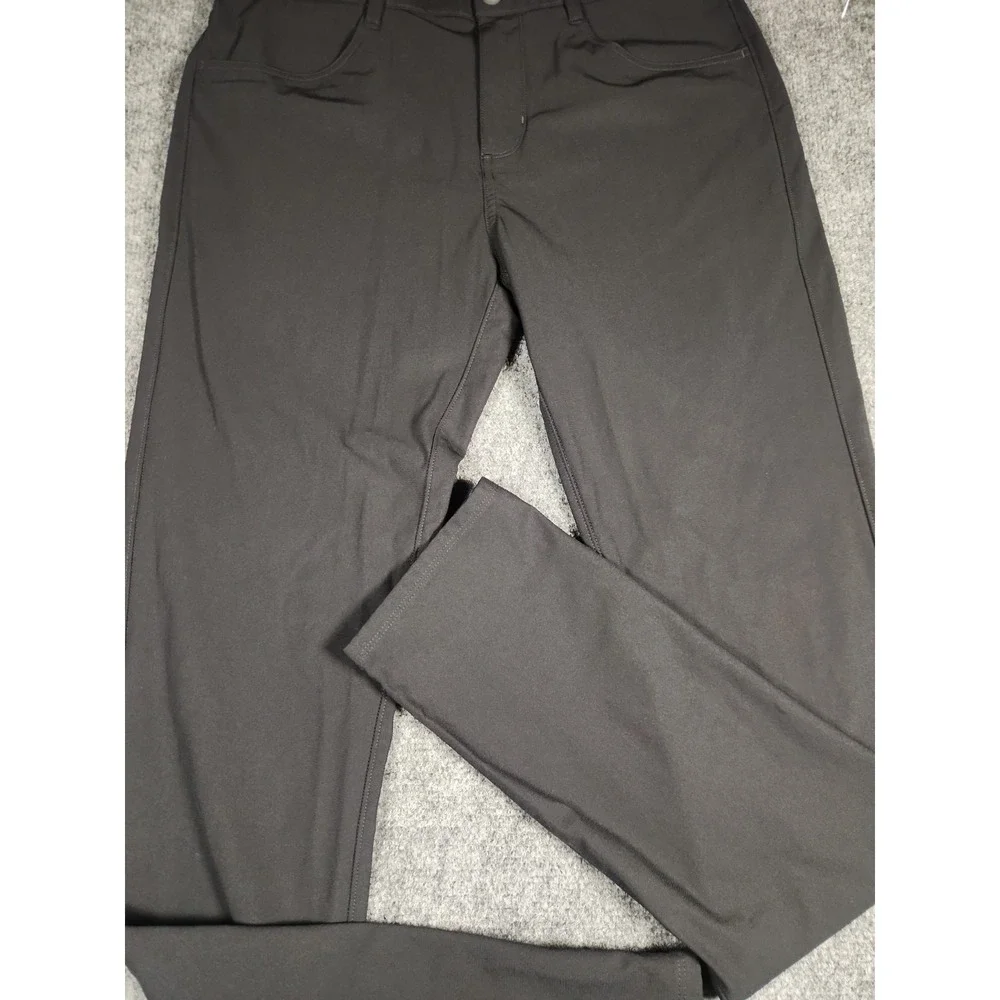 Vuori Meta Pants Mens 30 Charcoal Black V430 Technical Performance Chino 30x32